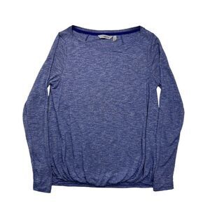 Athleta‎ Women's Suri Long Sleeve Bubble Hem Shirt